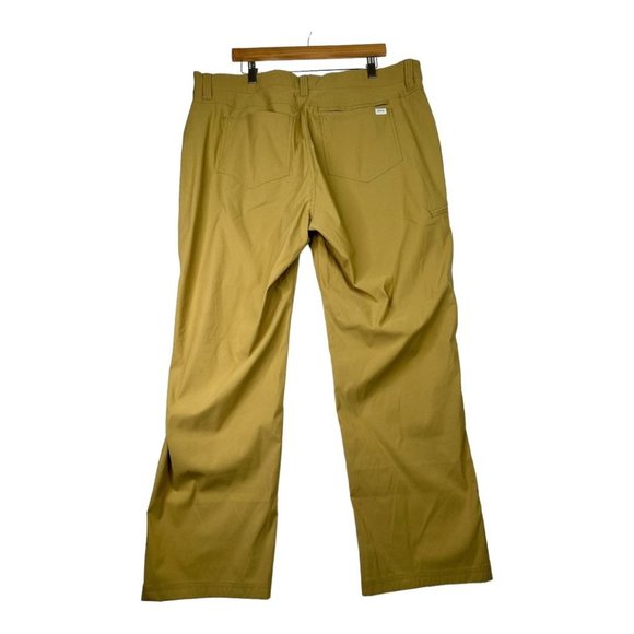 New Mens Orvis Tech Water Repellant Pants size 40 X 30 Antique Bronze - Picture 4 of 7